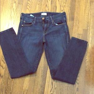 Mother crop jeans
